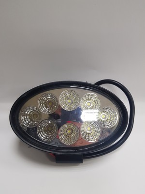 ФАРА СВЕТОДИОДНАЯ 8LED ОВАЛЬНАЯ GT2012 FLOOD 24W (Китай)